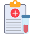 HIV test icon