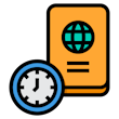 Temporary visa applicants icon